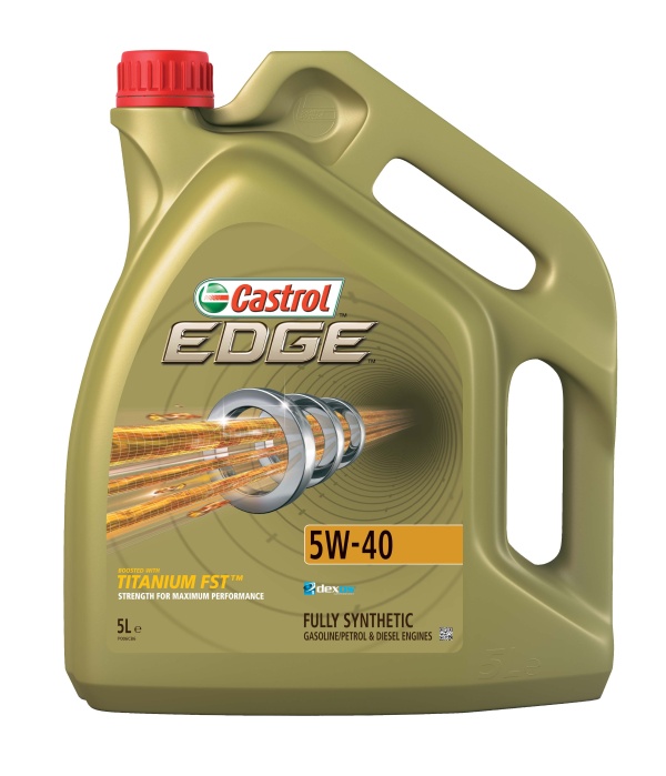 Plně sytnetický olej .CASTROL EDGE TI FST 5W-40 5L
